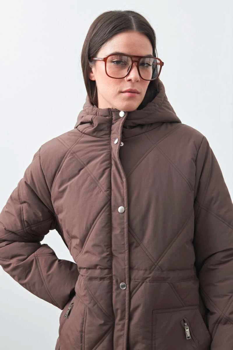 CAMPERA ALLIE FLORIANA Marron