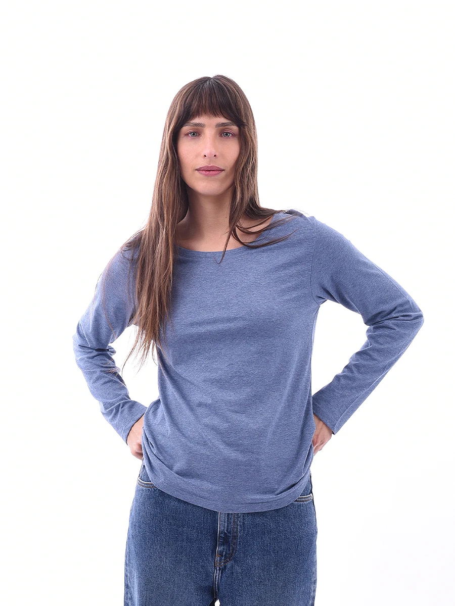 REMERA BÁSICA ENELDO - AZUL OSCURO 