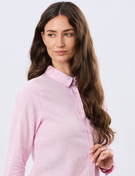 CAMISA LISA DE LINO Rosacla