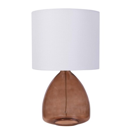 LAMPARA DE MESA NATURAL/BEIGE VIDRIO ML234618-1