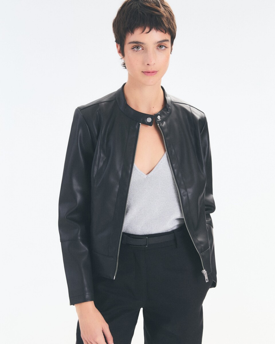 Campera Justine - Negro 