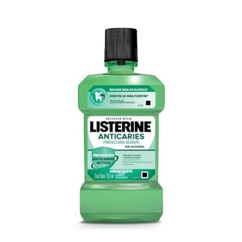Listerine Anticaries Zero Alcohol 250 ml Listerine Anticaries Zero Alcohol 250 ml