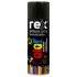 Pintura Aerosol Spray Colores Metalizados Secado Rápido Negro