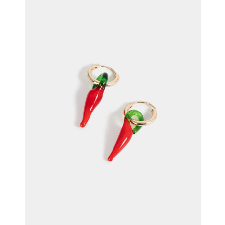 Aros Argolla Dije Chilly Dorado