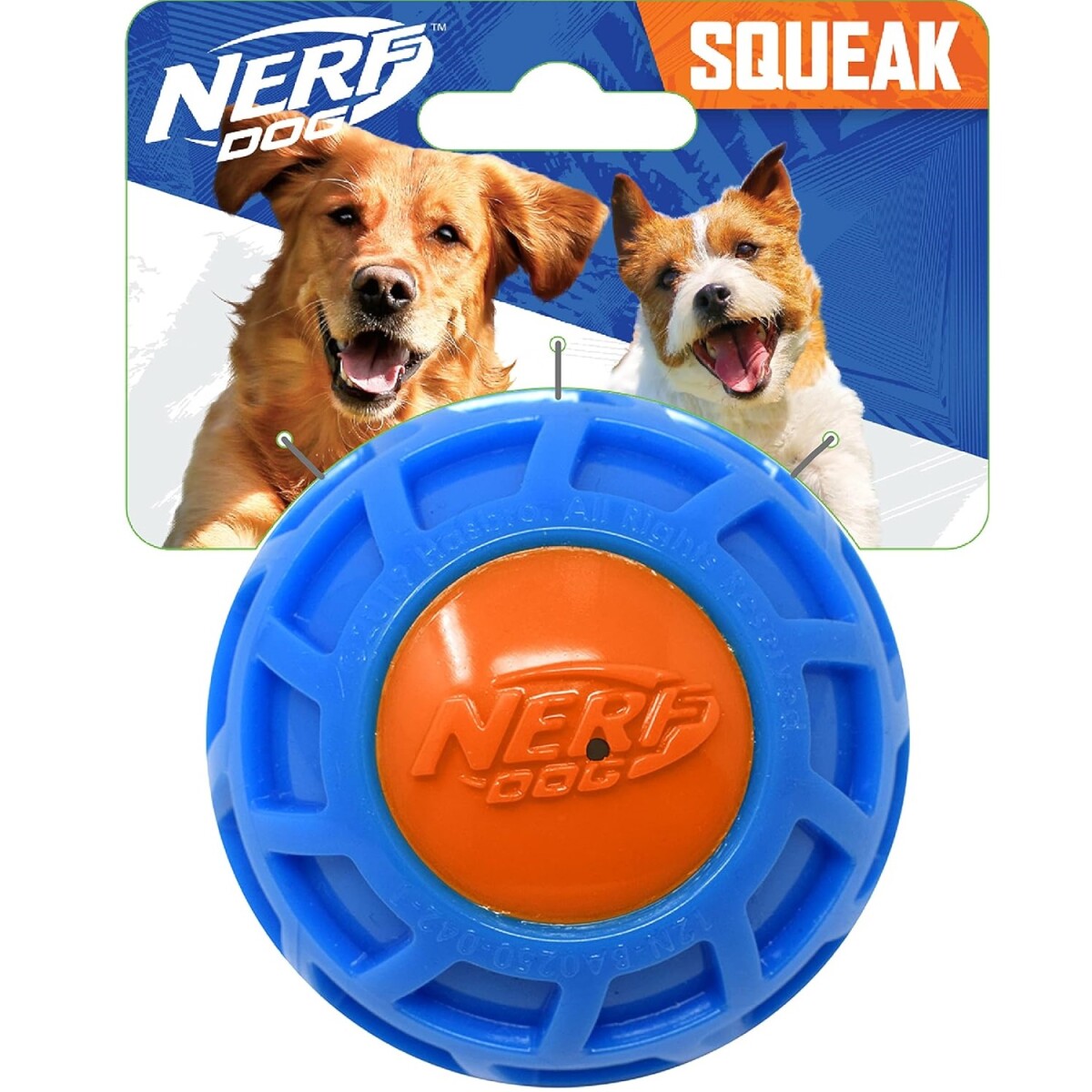 Pelota de Goma para Mascotas Nerf Pet Squishy 7 cm 