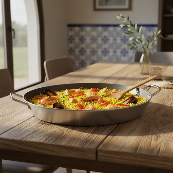 PAELLERA 60 CM PROFESIONAL - 20896/060 - TRAMONTINA PAELLERA 60 CM PROFESIONAL - 20896/060 - TRAMONTINA