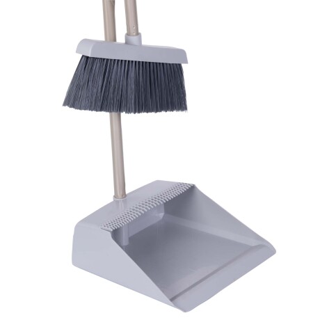 ESCOBA C/PALA ACERO-INOXIDABLE GRIS A425