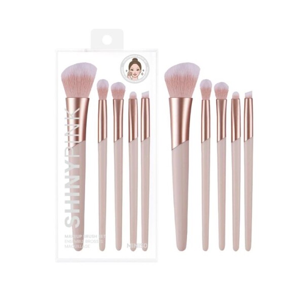 Set brochas pink 5pcs Set brochas pink 5pcs