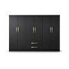 Ropero Placard 6 Puertas 2 Cajones 10 Estantes Ropero Placard 6 Puertas 2 Cajones 10 Estantes