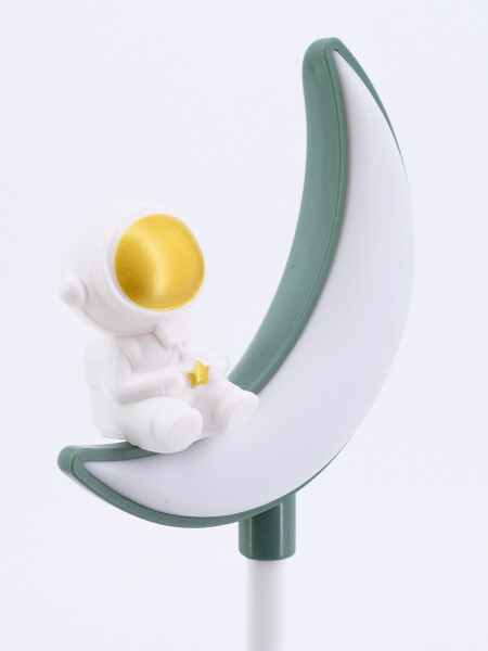 RELOJ CON LAMPARA LUNAR VERDE