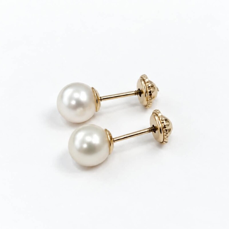 Perlas de cultivo 5mm Oro 9 Kt Perlas de cultivo 5mm Oro 9 Kt