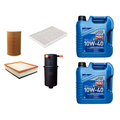 KIT DE FILTROS Y ACEITE 10W40 LIQUI MOLY (TDI) Kit De Filtros Y Aceite 10w40 Liqui Moly (tdi)