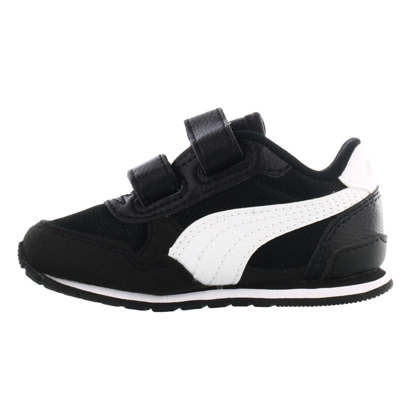 Championes Infantiles Puma St Runner V3 Inf Negro - Blanco
