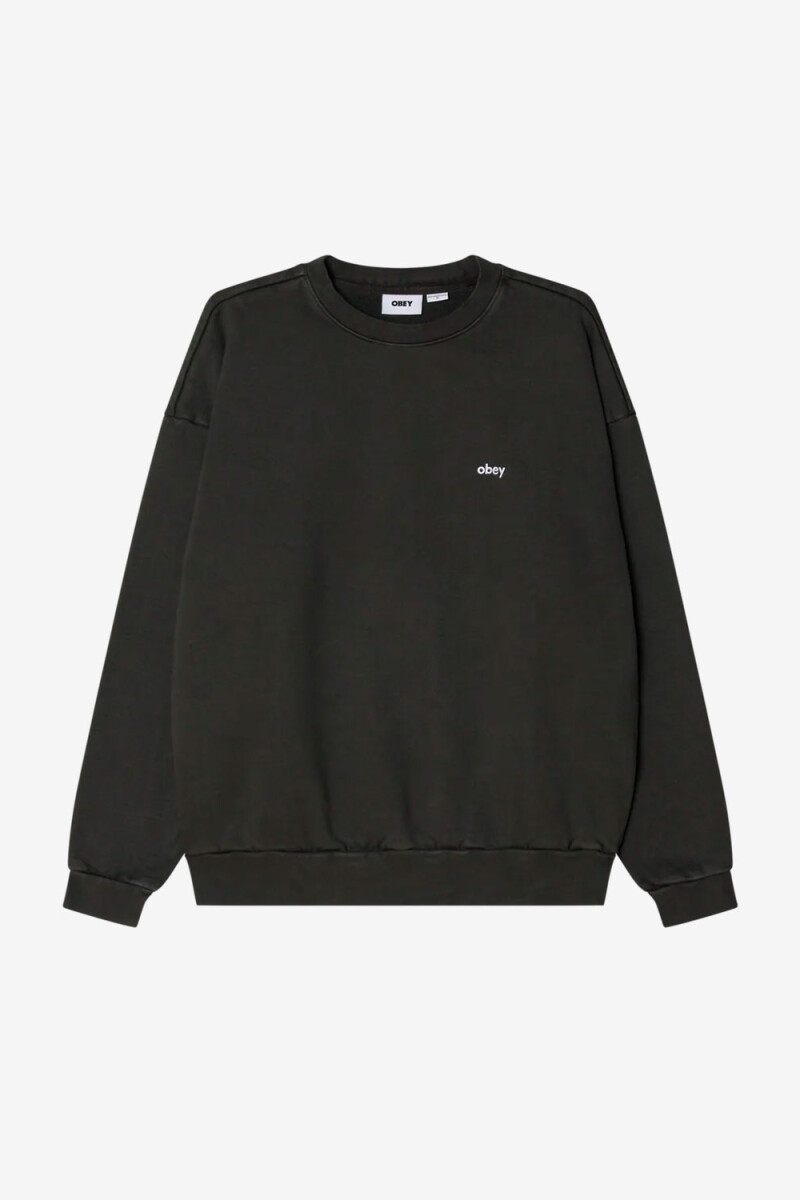 LOWERCASE PIGMENT CREW Negro