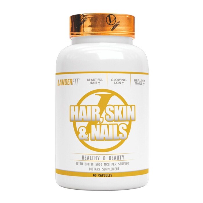 HAIR, SKIN & NAILS LANDERFIT FR. X 60 CA única