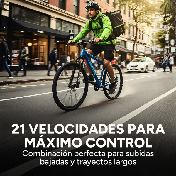 Bicicleta Jook Montaña Rod 29 Freno Disco 21 Velocid Shimano Azul 1