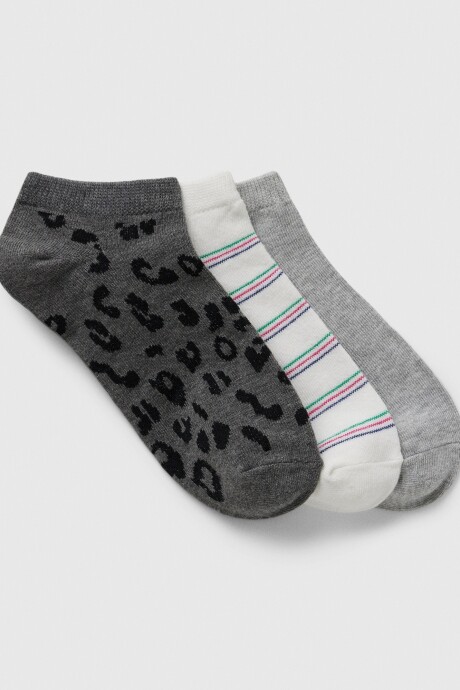 Medias Pack X3 Mujer Winter Peony