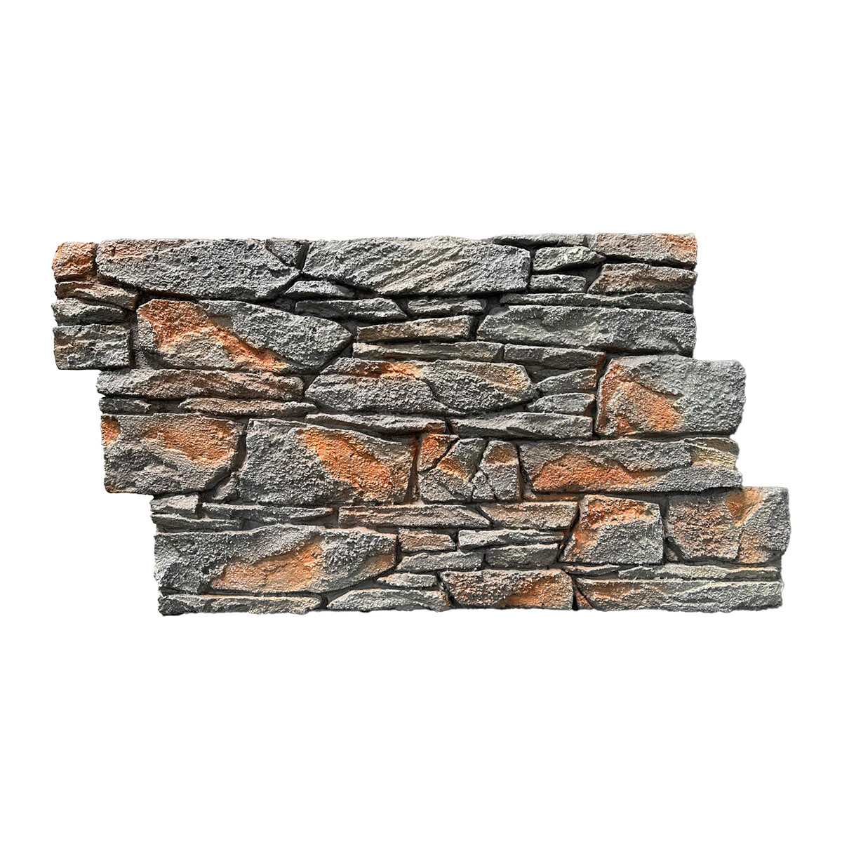 Revestimiento Para Exterior De Poliuretano Imitación Piedra /  Placa De 150x75 Cm 