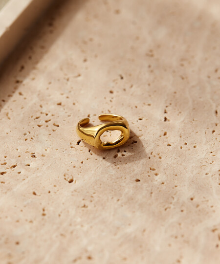ANILLO VOLCANO GOLD