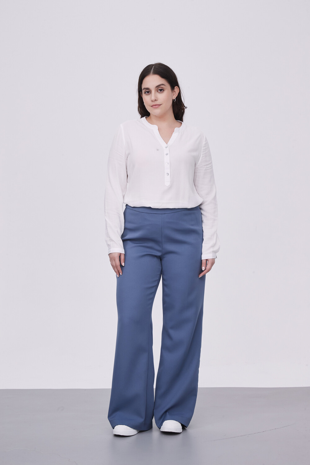 Pantalon Shenya Azul Piedra