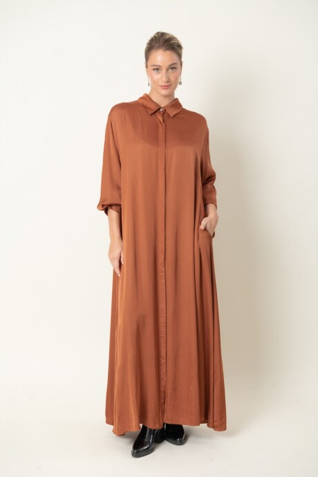 MAXI CAMISA AMETRINA Habano
