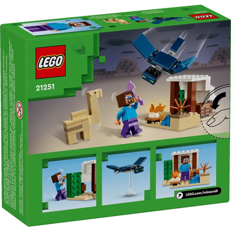 Lego Minecraft 21251 La Expedición De Steve Al Desierto Lego Minecraft 21251 La Expedición De Steve Al Desierto