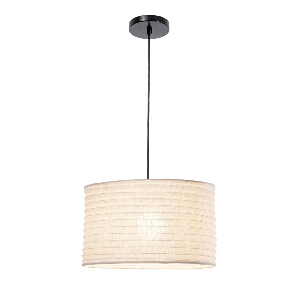 LAMPARA DE TECHO TELA NATURAL-BEIGE WZ5D