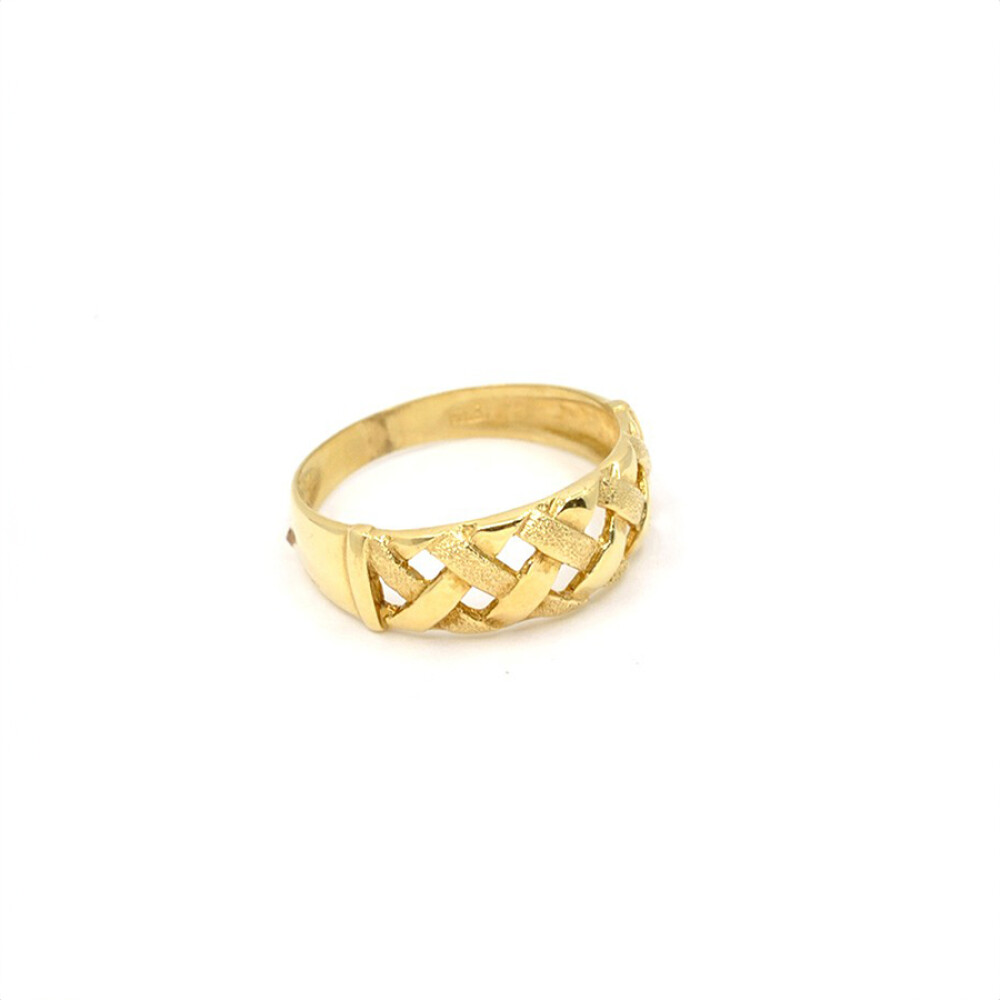 Anillo En Oro18K Amarillo Con Detalles En Calado Anillo En Oro18K Amarillo Con Detalles En Calado