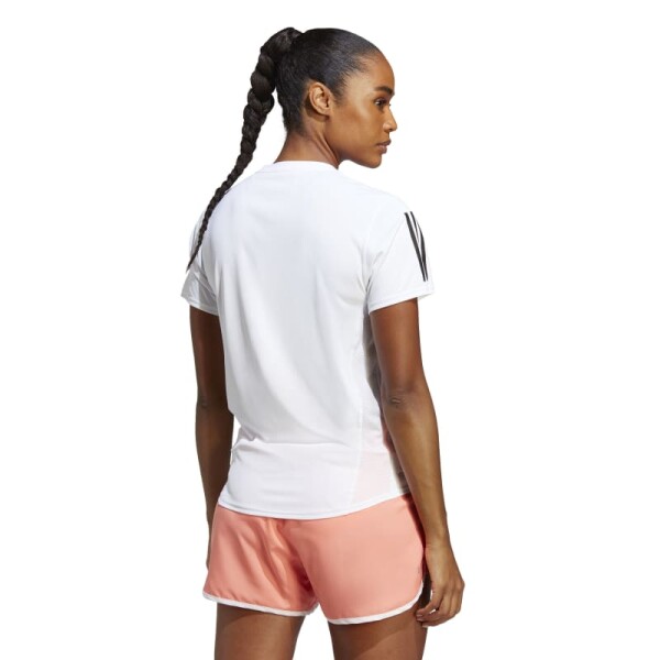 Remera Adidas Own The Run Tee Blanco