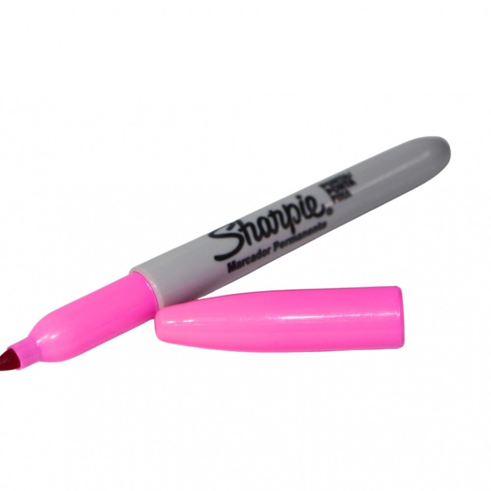 MARCADOR SHARPIE FINO ROSADO
