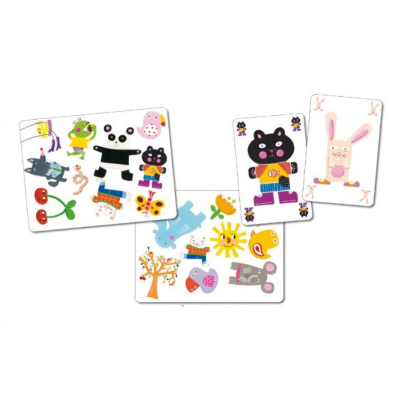 Juego de Cartas Minimatch Djeco Juego de Cartas Minimatch Djeco