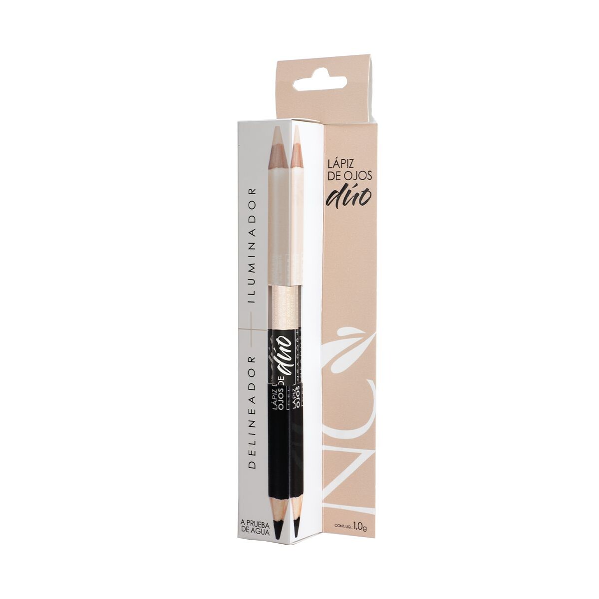 NEW COLOR DEL.OJOS DUO NEGRO+ILUMIN-BL U 