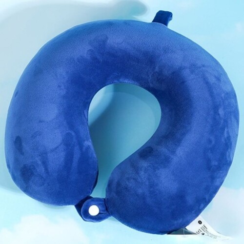 Almohada De Viaje De Espuma Viscoelástica - Soft - Azul Almohada De Viaje De Espuma Viscoelástica - Soft - Azul