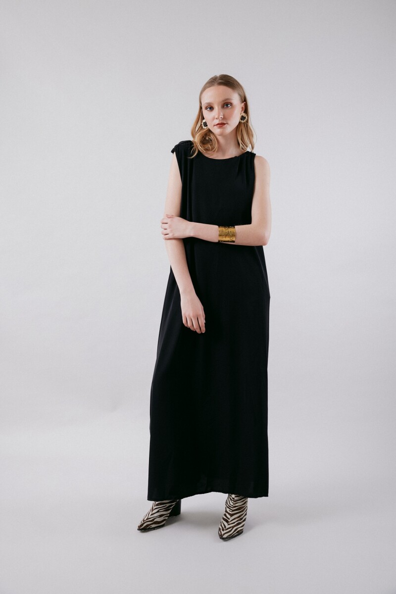 Vestido Tarten - NEGRO 