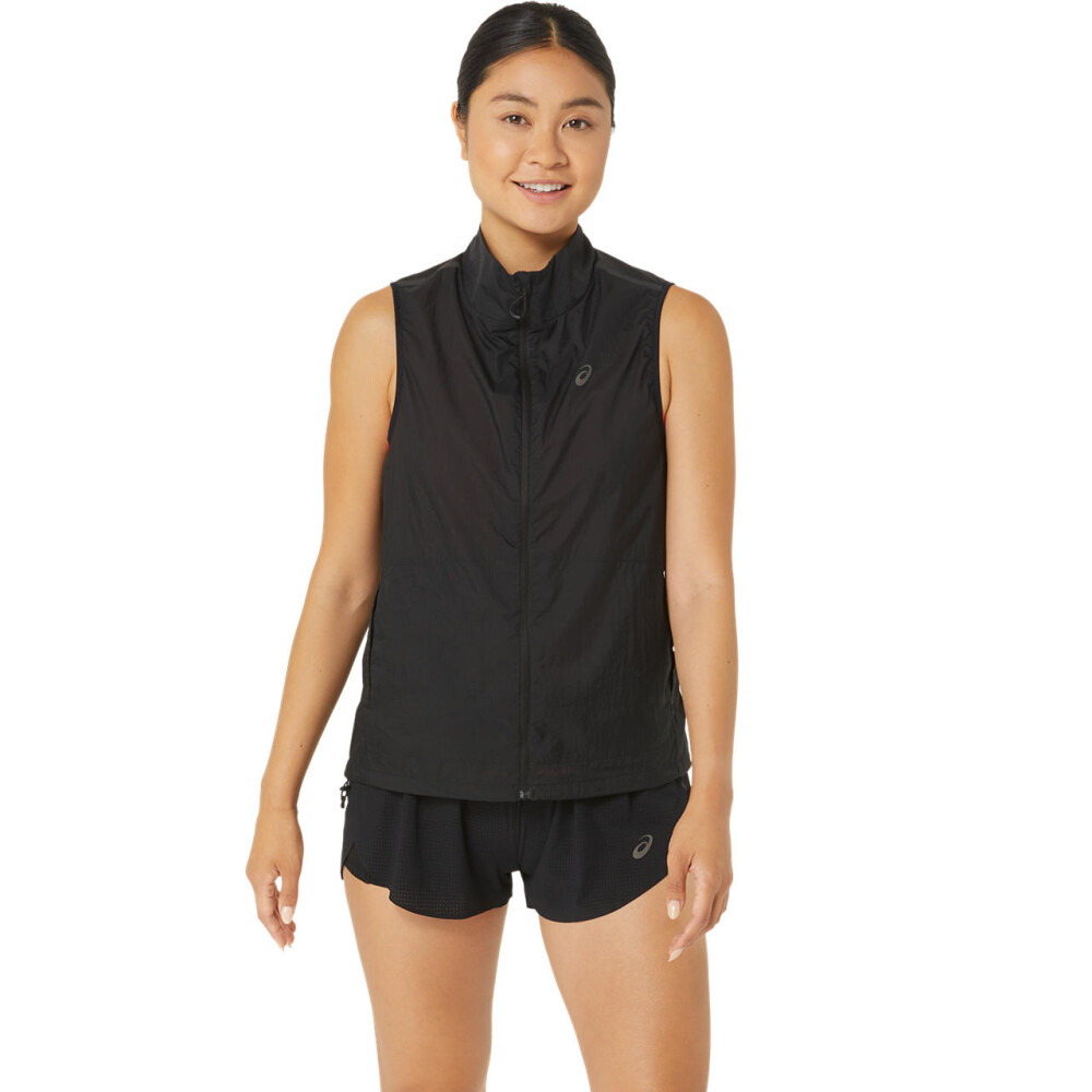 Chaleco Running Metarun Packable Gilet Mujer Performance Black