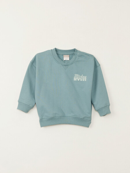 Buzo deportivo estampado Verde