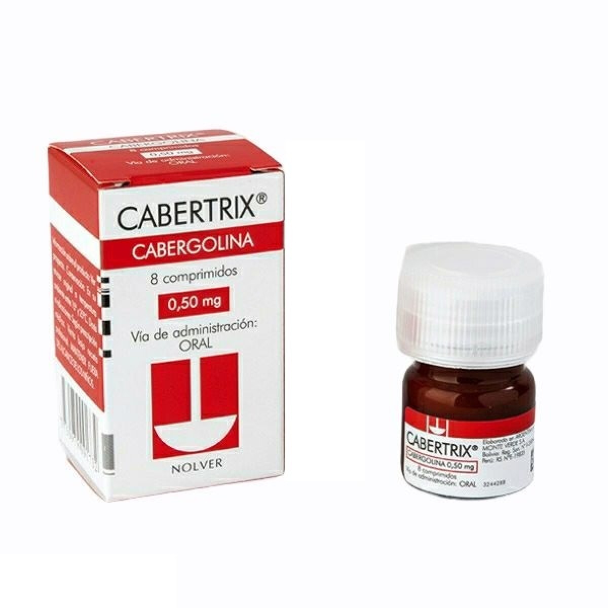 Cabertrix 0.5 Mg. 8 Comp. 