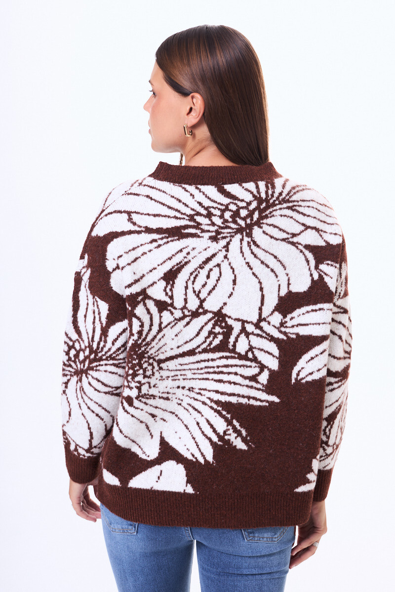 Buzo tejido Astorga Marrón