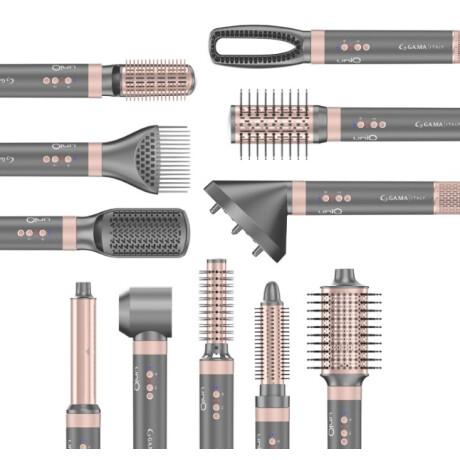 GAMA Italy Multistyler UniQ Flow 12 en 1 | Secador, Rizador, Alisador y Cepillo Modelador Profesional con Efecto Coanda GAMA Italy Multistyler UniQ Flow 12 en 1 | Secador, Rizador, Alisador y Cepillo Modelador Profesional con Efecto Coanda