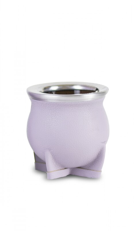 MATE DE CERÁMICA CHICO DELTA GLICINA GRANEADO FINO
