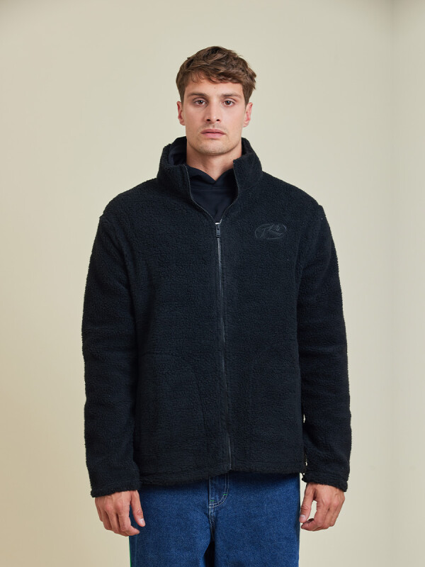 CAMPERA SAYER ( SHERPA) RUSTY Negro