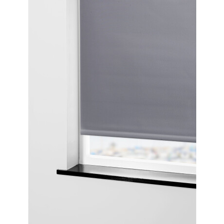 Cortina Enrollable Opaca Bolga 60X170Cm Gris Claro