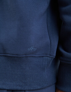 470559 SWEATER HARRY Azul Piedra Melange