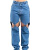 Pantalon Color Jean By La Bellamafia U