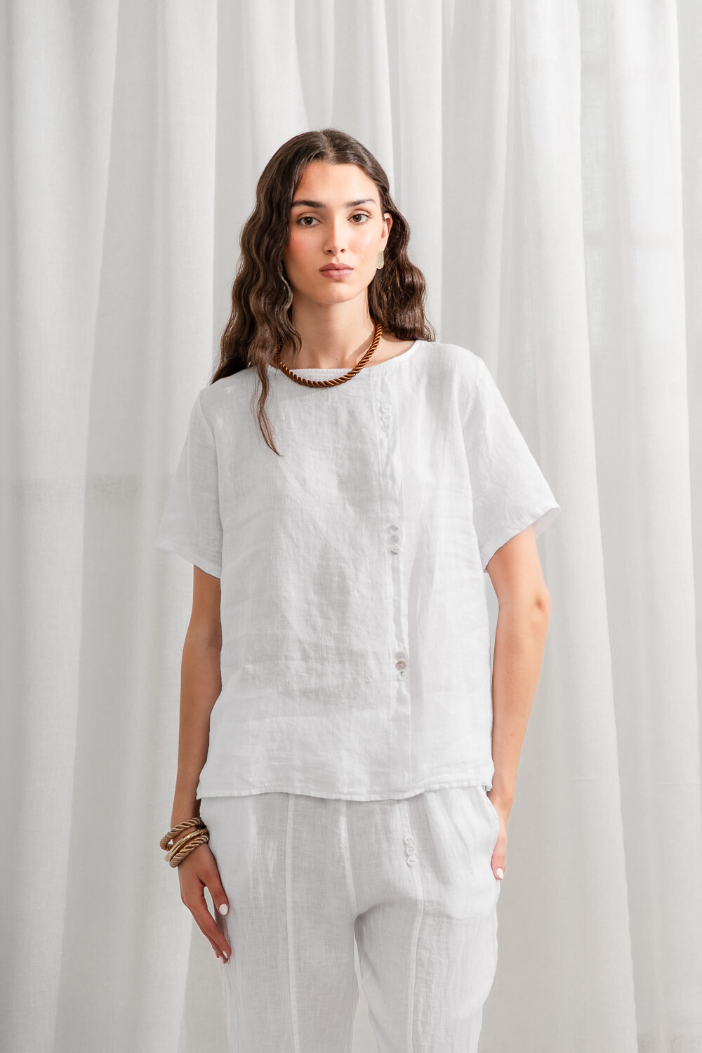 Blusa Elisabetta Blanco