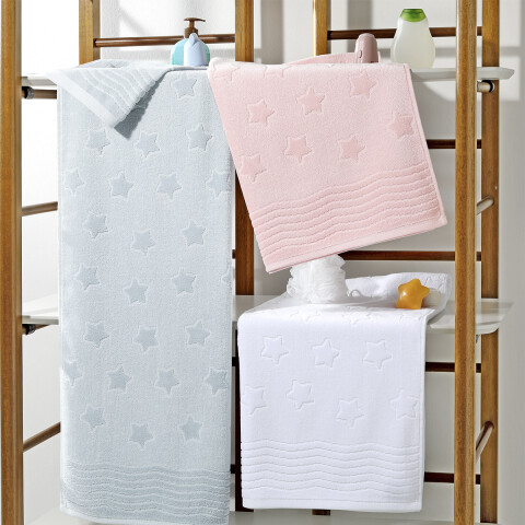 Toalla Kids Sky Dohler 70 x 130 cm Blanco