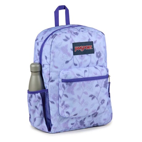 Mochila Escolar Jansport Cross Town Original Unisex Urbana Lines And Vines