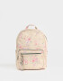 Mochilas Urbanas Mochila Con Charm Flores - Estampado Flores