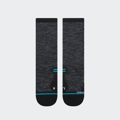 Medias Stance Run Light Crew Negro