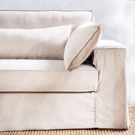 Sillón Garda 3 Cuerpos Crudo